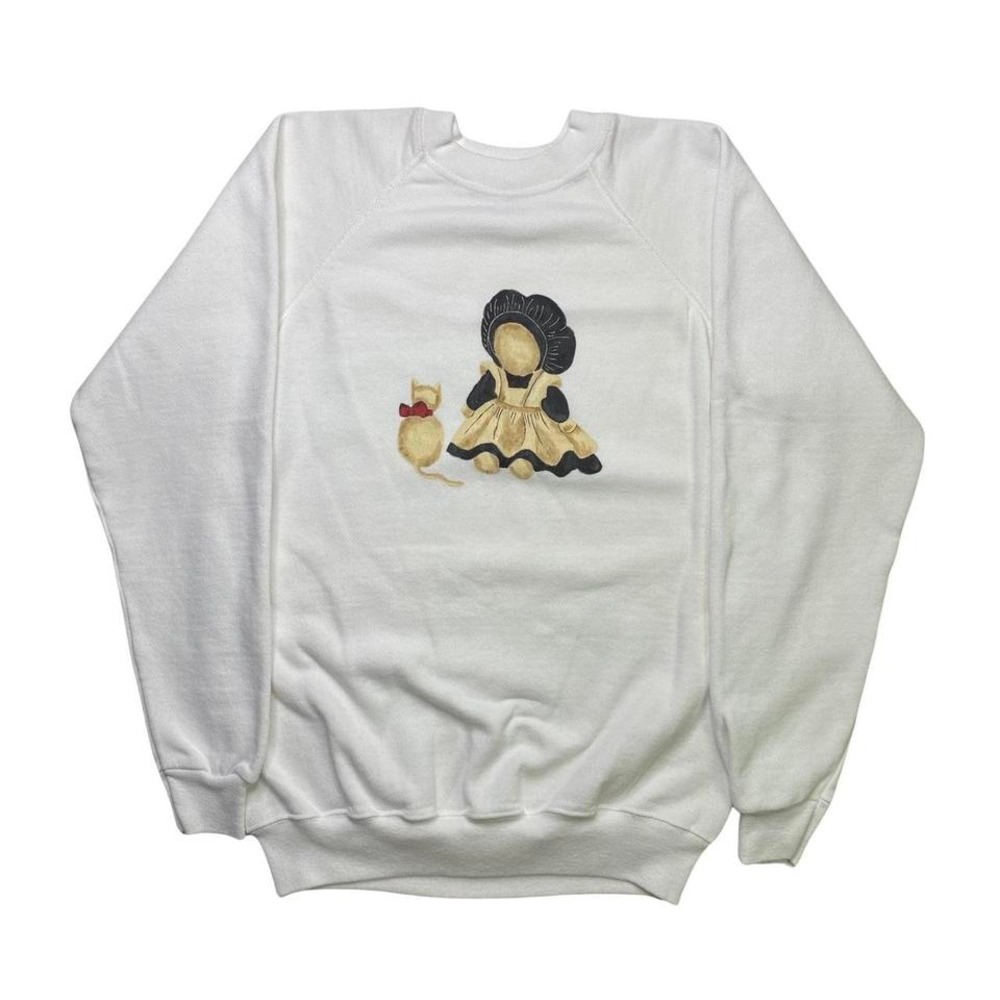 Vintage 90s‎ cat sweater